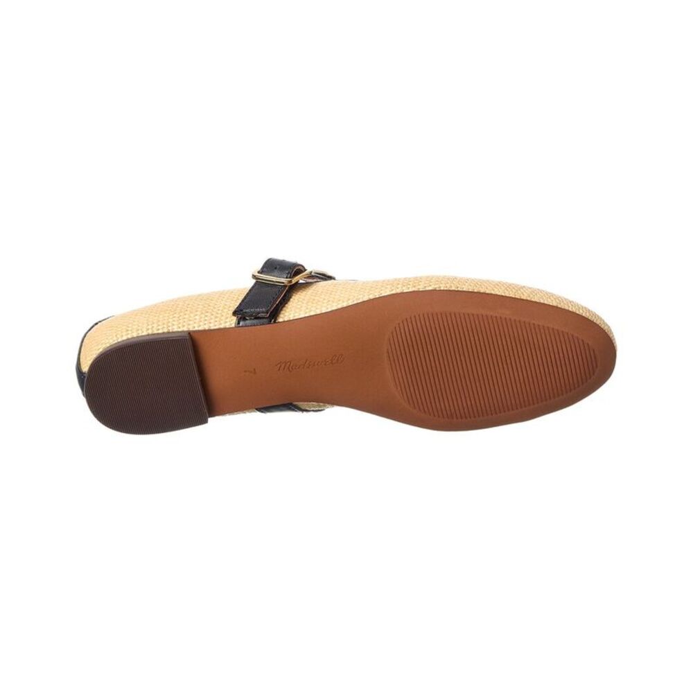Madewell Hera Raffia Mary Jane, Brown - Picture 4 of 5